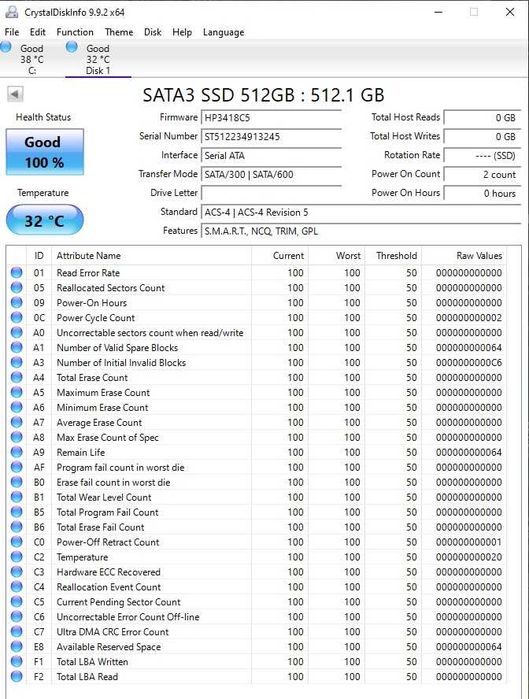 SSD 512 Gb Sata 3 Laptop sau desktop NOU