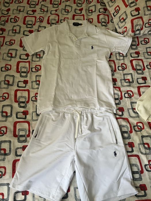 Compleu Polo Ralph Lauren Alb