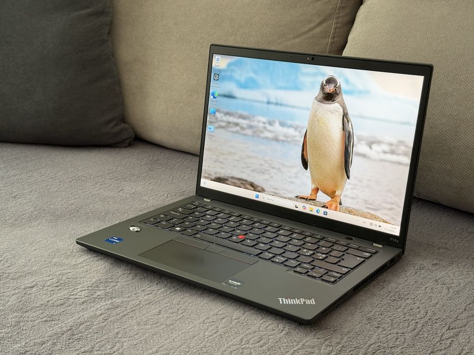 Лаптоп 14’ FHD+IPS i7-1260p Lenovo Thinkpad P14s g3 Nvidia T550 16GB DDR4 1TB SSD