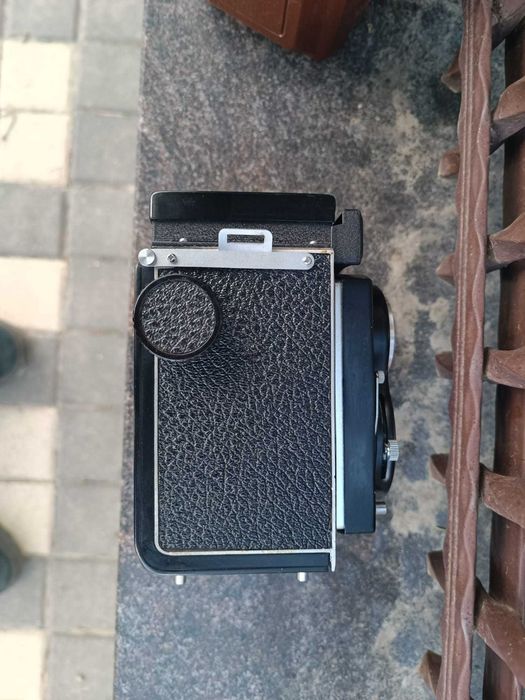 Aparat foto colecție TLR Seagull 4B-1 cu  Haiou 75mm f35