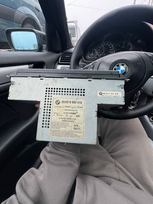 Navigație BMW originală Wide Screen 16:9 - netestata