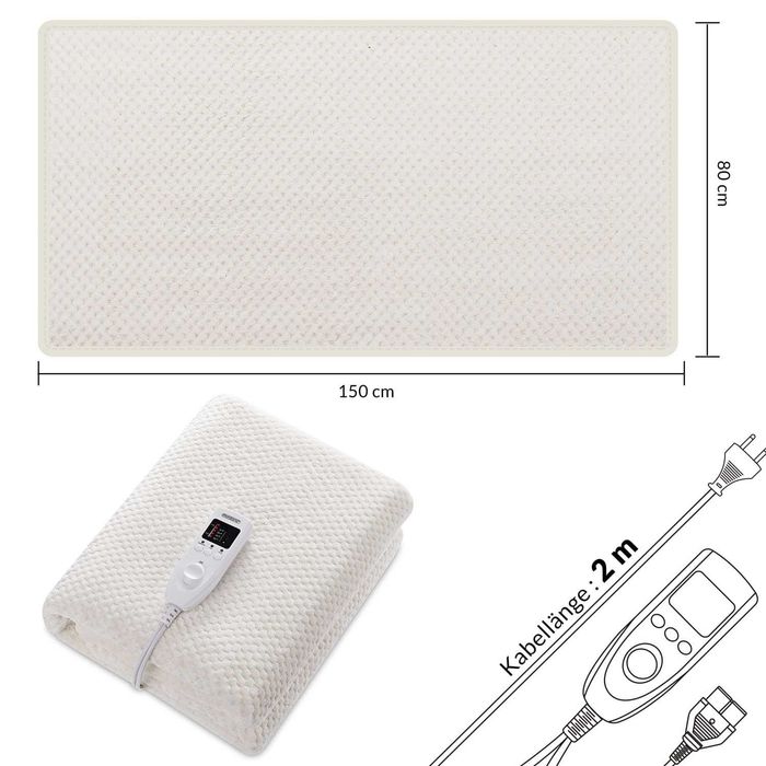 Електрическо одеяло Monzana с автоматично изключване