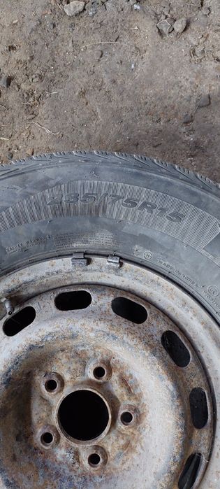Запасное колесо на Мазду МПВ