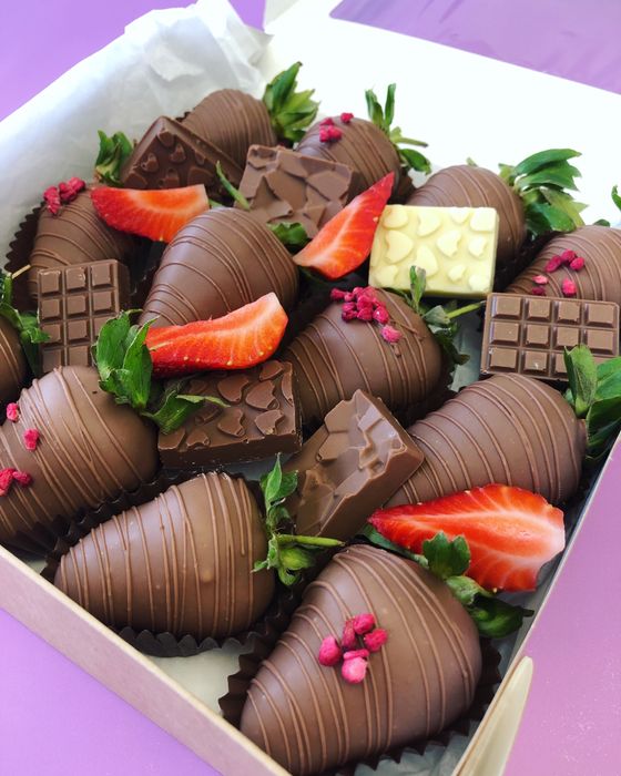 Клубника в шоколаде