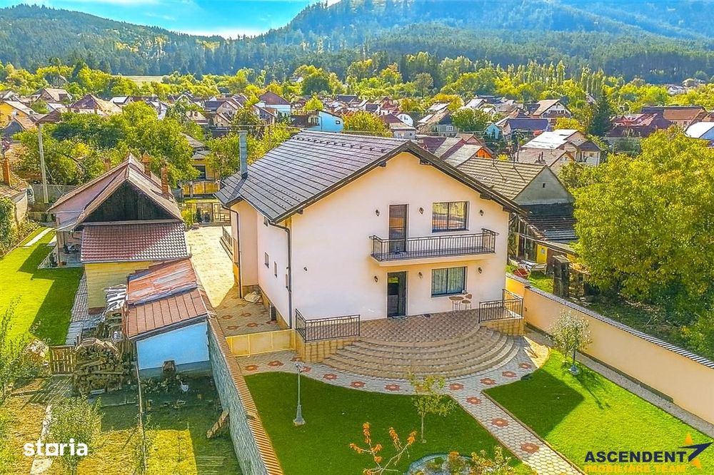 Pe 1.000 mp teren, vila eleganta, caracteristici notabile, Sacele, Cen