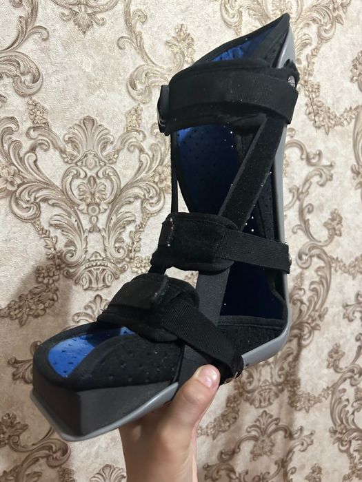 Бандаж на ногу вместо гипса/ Oyoq uchun tasmali bandaj- gips orniga