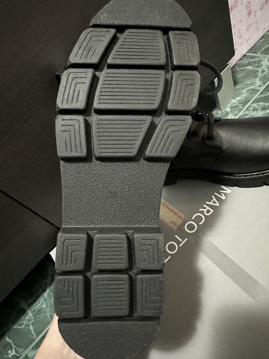 MARCO TOZZI- кубинки от естествена кожа