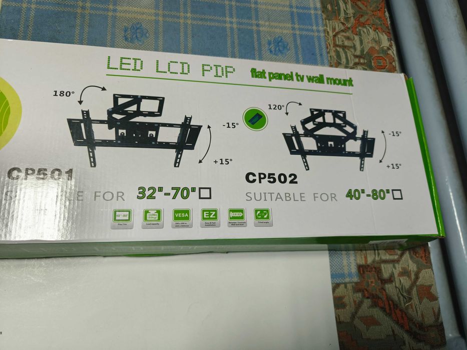 Suport TV reglabil 40 - 80 inch, max. 50 kg