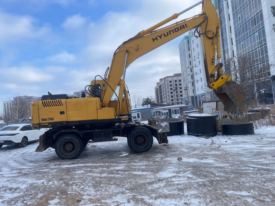 Услуги экскаватора  Гидромолот