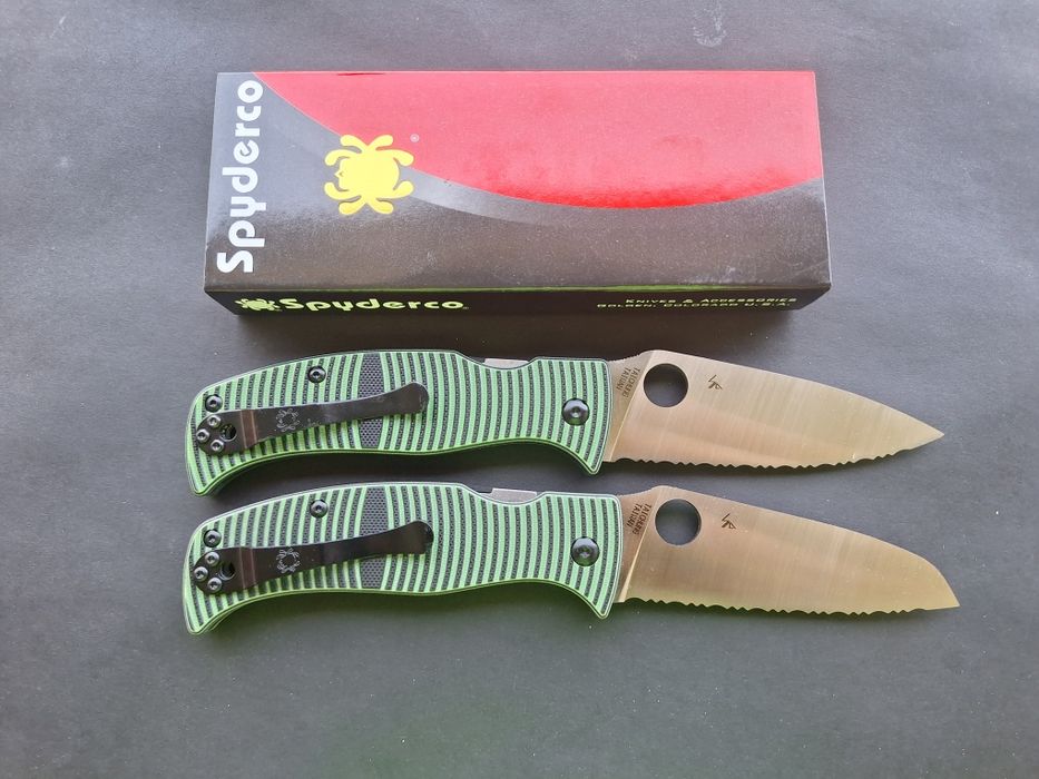 Сгъваем нож Spyderco CARIBBEAN C217 (два модела)