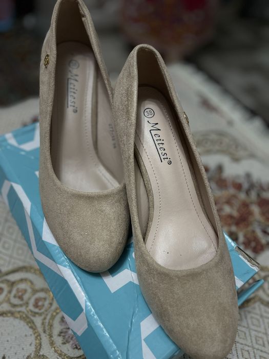 Туфли замша 38размер