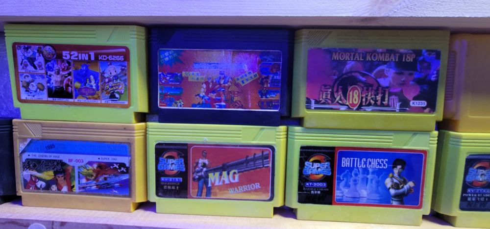 Картриджи для сега и денди ( Sega & Dendy ) cartridge