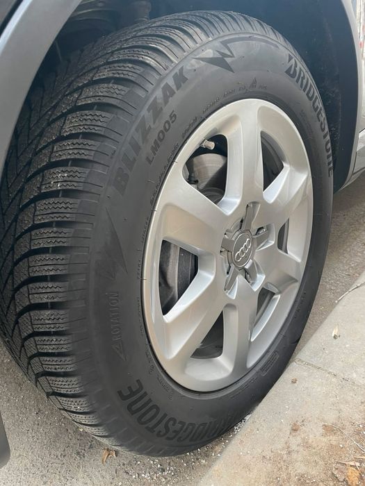 Roti 18 cu anvelope iarna Bridgestone Touareg 7p, Audi Q7,Cayenne 2013