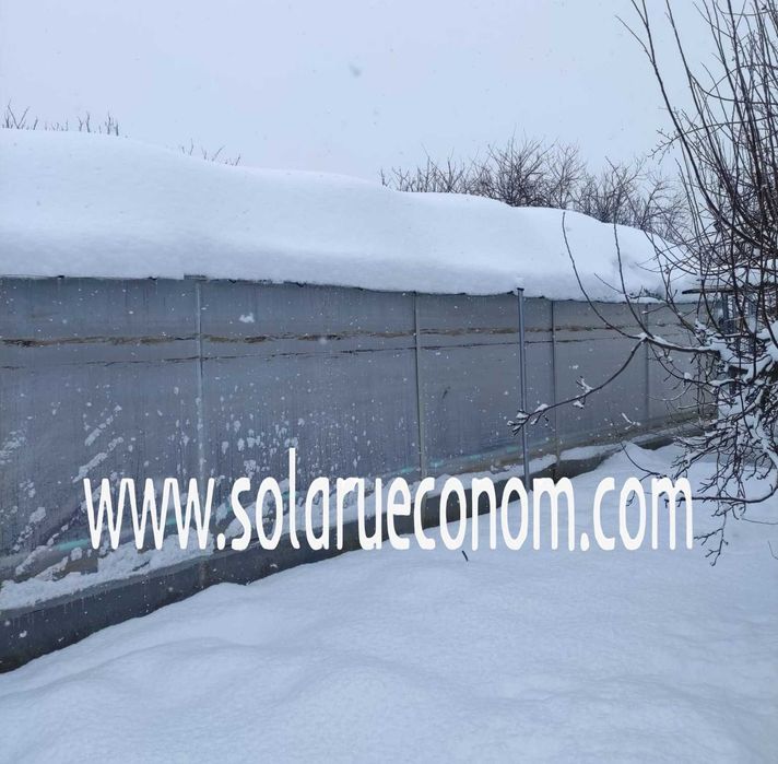 Solar(sera) de gradină cu structură metalică (teava)