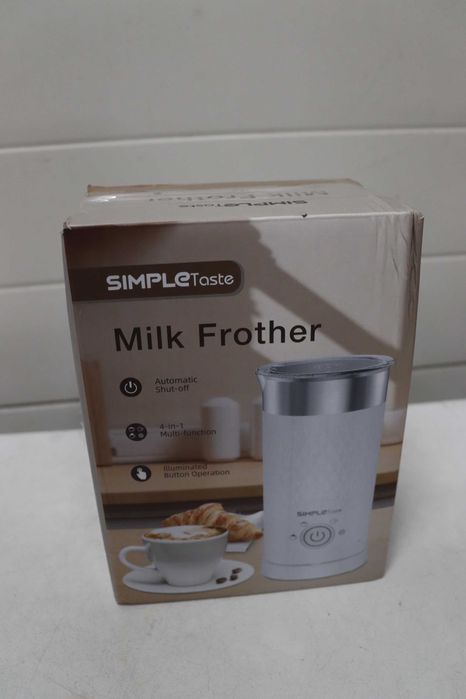 SIMPLETASTE Пенообразувател за мляко, 4в1 уред за топла и студена пяна