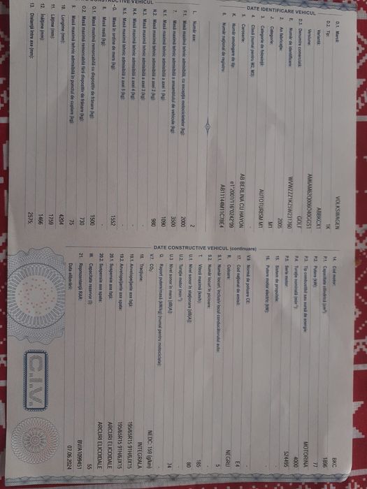 Vind golf 5 4x4 permanent