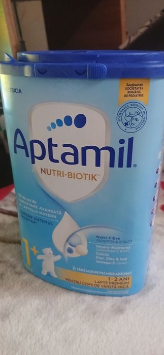 Vand lapte praf aptamil 2 cuti mari sigilate si 3 mici fara lactoza