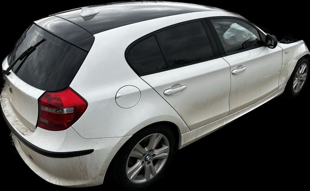 bmw seria 116d e87 LCI  2010 culoare 300 alpinweiss 3 motor n47 cutie manuala caseta directie volan pe stânga usa haion bara spate Cardan grup alpinw