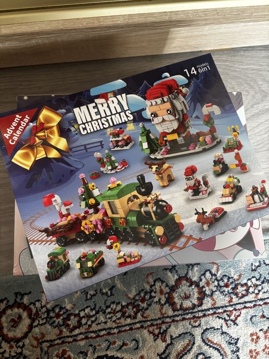 Адвент календарь санта