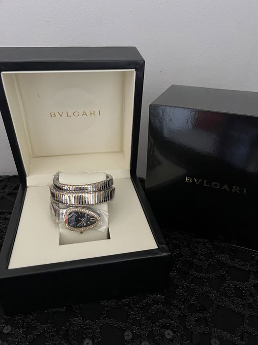 Часы змейка bvlgari