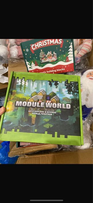 Майнкрафт кубики ,Конструктор ,магнитные блоки