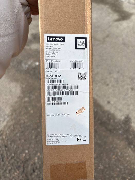 Lenevo noutbook sotiladi