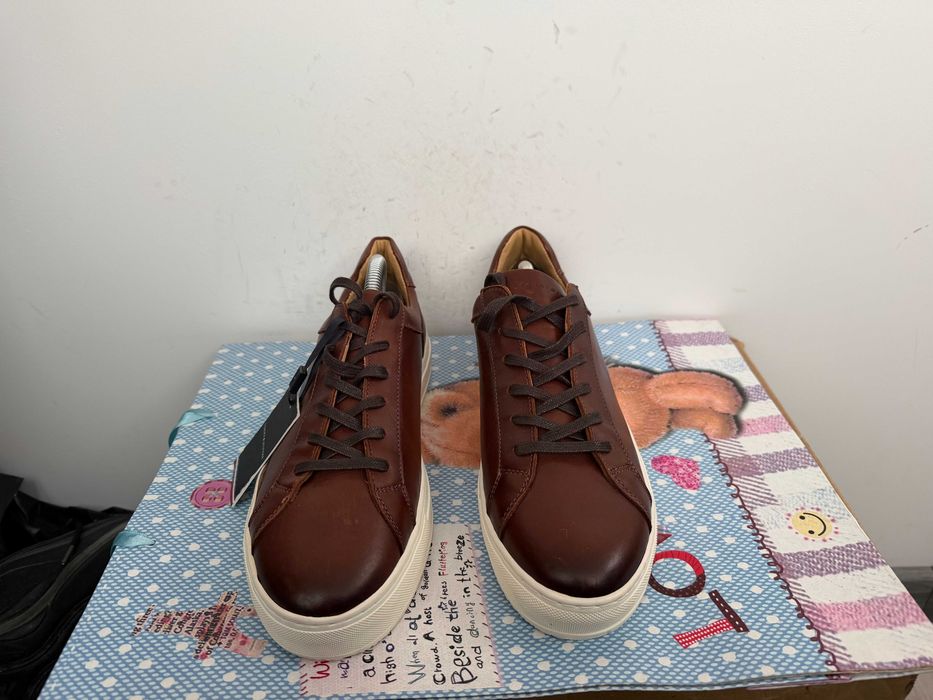 Tommy Hilfiger Premium Leather Cupsole Cognac''оригинални сникърси