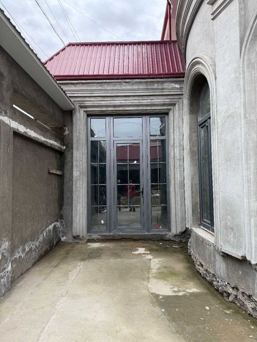 Продаётся участок 2-Этажный Дом 7-соток  Фасад 30х23 СанПИ,