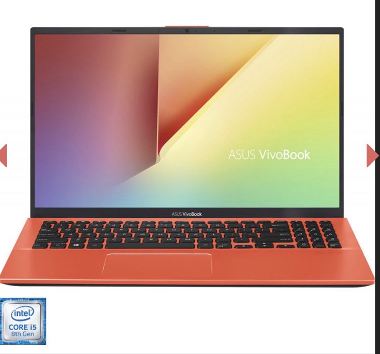 Vand Laptop ASUS 15.6” VivoBook, i5 (8265U), 8GB Ram, 512SSD, Bat100%