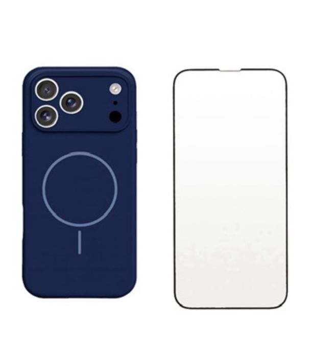 Iphone 17 17 PRO 17 PRO MAX 17 AIR Husa Magnetica Soft + Folie Sticla