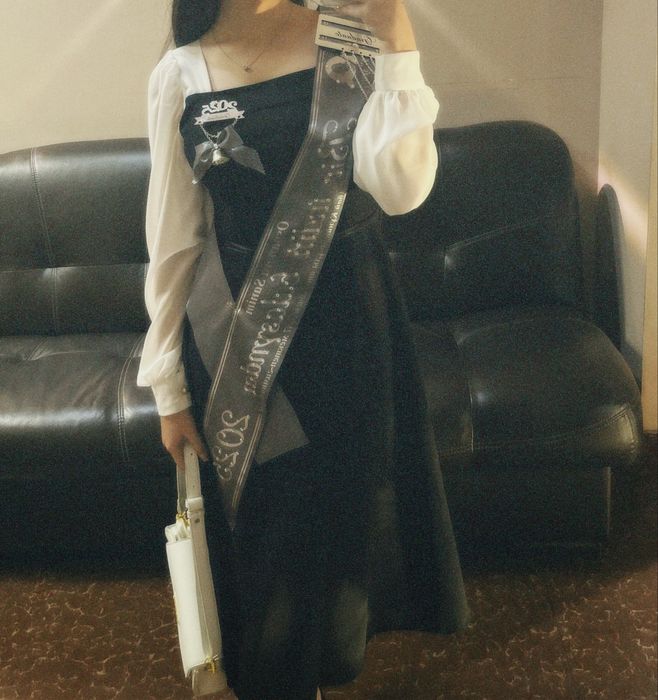 Вечернее платье «Black & White».