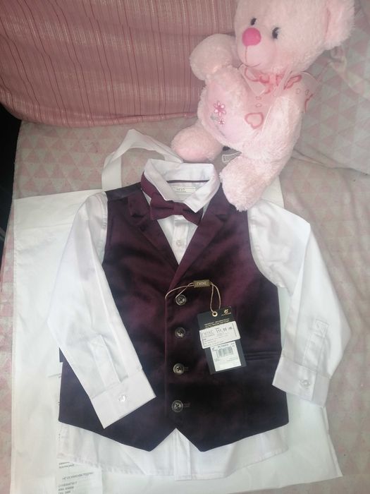 Официален КОМПЛЕКТ NEXT За Кръщане, сватба, рожден ден