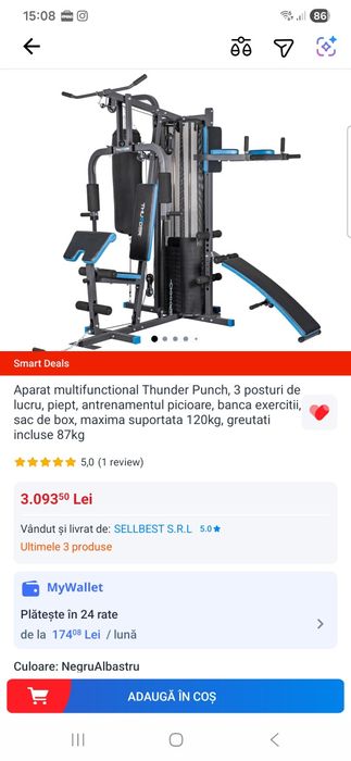 Aparat multifunctional Thunder Punch