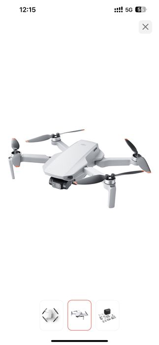 Дрон DJI Mini 2 SE Fly More Combo серый