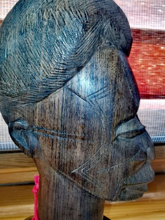 Фигура дървена глава африканска скулптура етно изкуство Кения Банту