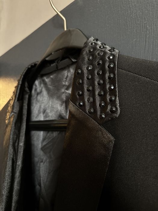 Мъжко черно сако D&G