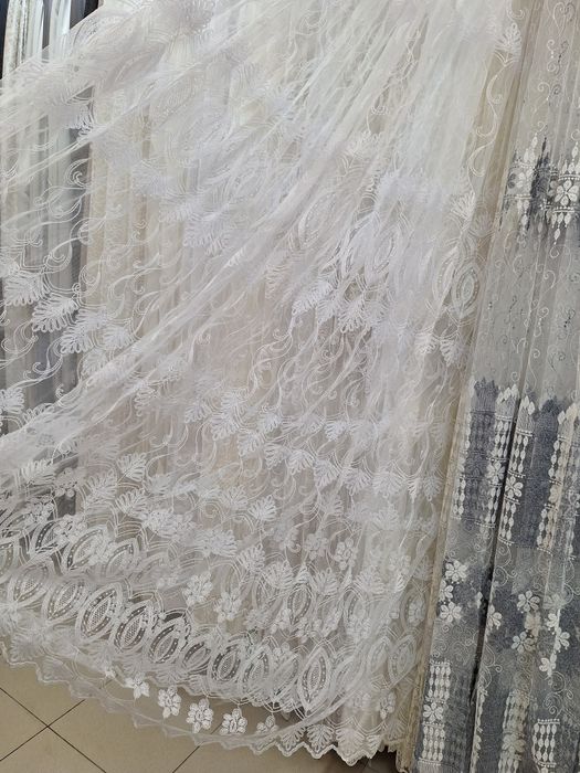 Нови модели плат воал с орнаменти за пердета