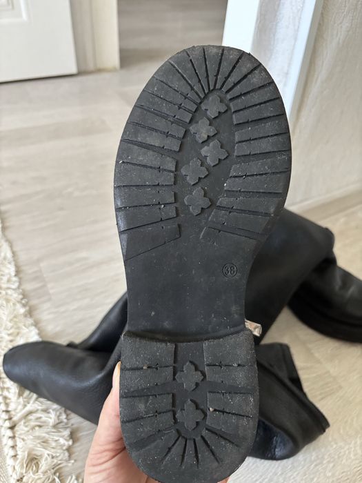 Сапоги из натуральной кожи