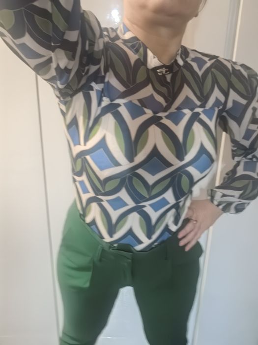 флорални блузи с банел различни цветове