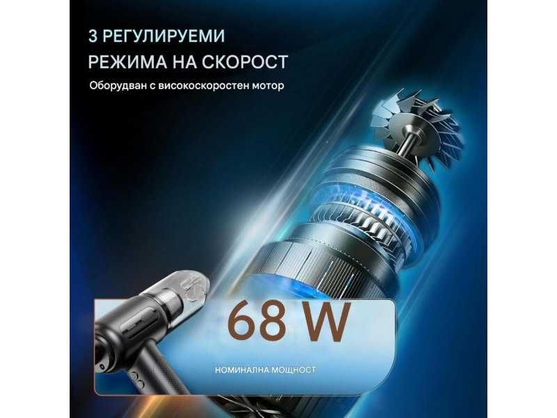 Компактна Безкабелна Прахосмукачка и Компресор 2 в 1 PORTENTUM ABV-1