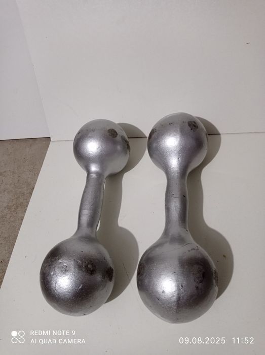 Гантели СССР литые 12 кг.