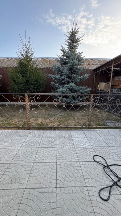 Забор кованный б/у