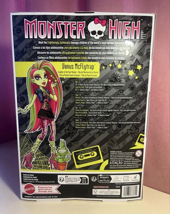 Кукла monster high, монстер хай, монстр хай Венера
