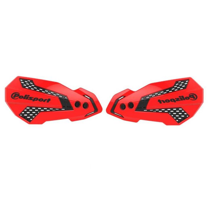 Handguarduri Polisport Mx Bullit rosu/alb/negru