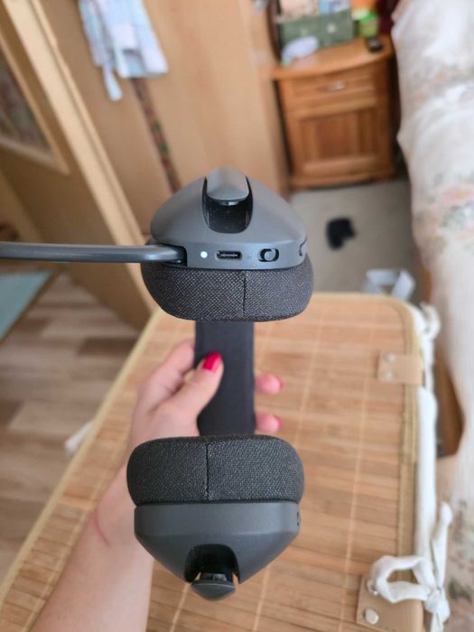 Безжични слушалки с микрофон Logitech - Zone Vibe 100, черни/сиви