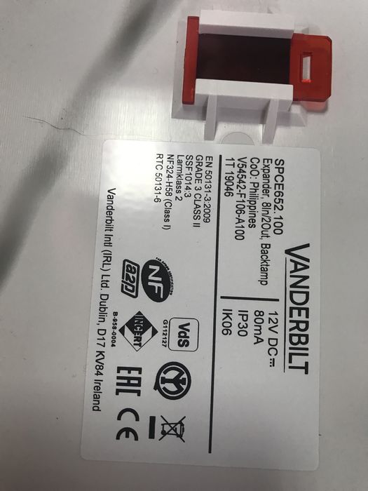 Modul extensie alarma spce 652 siemens