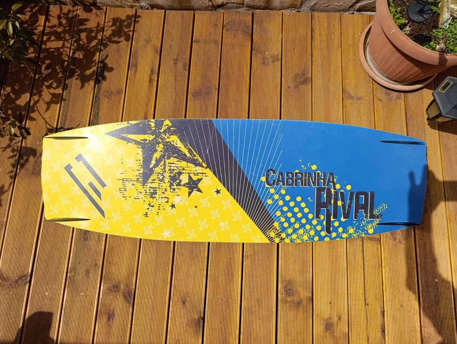 Комплект кайт, Kite, Cabrinha Nomad - 3 броя +  дъска Rival + бар + помпа