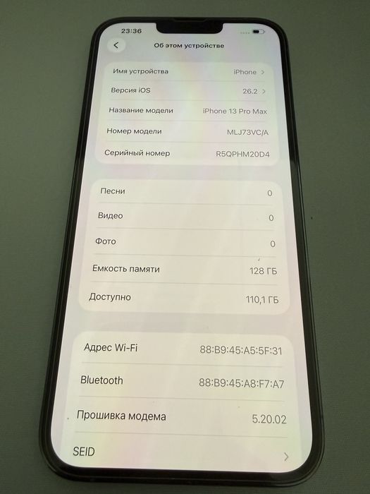 iPhone 13 Pro max 128gb