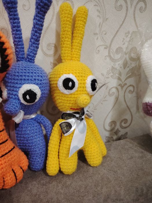 Вязаные игрушки ручной работы