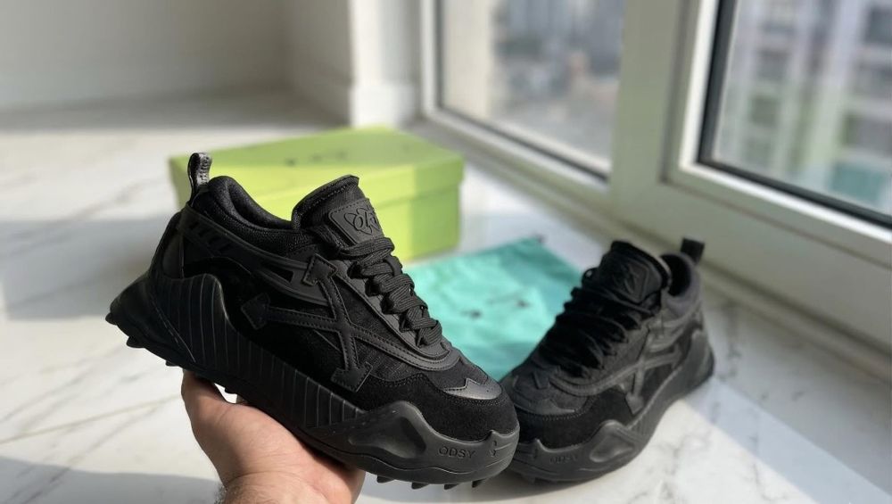 Adidasi Off-white Odsy Negru - Full Box